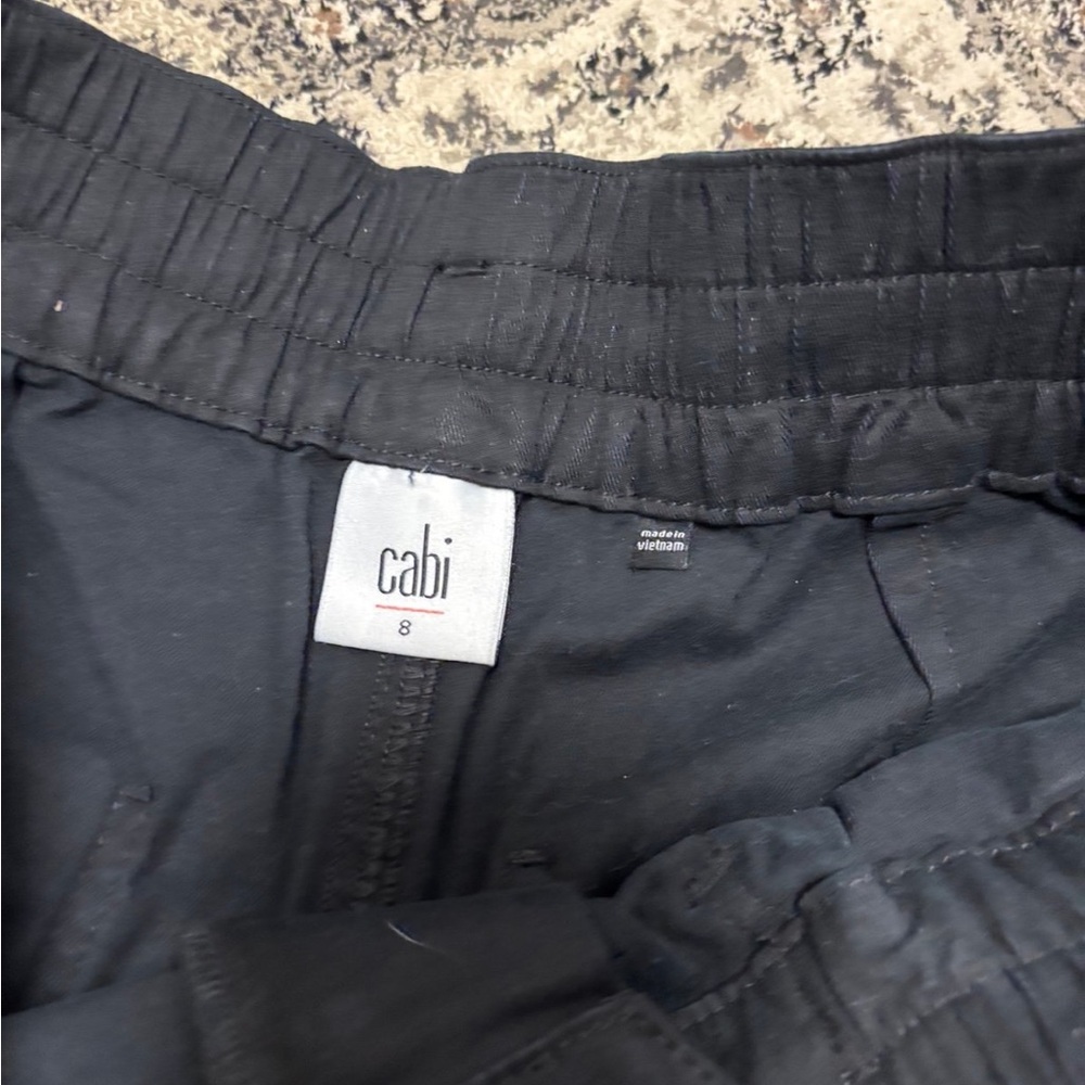 Black Wome Cabi black paper bag shorts size 8 - Picture 2 of 4